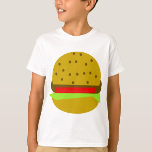 Camiseta hambúrguer comida fast food burger
