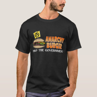 Camiseta hamburguer da anarquia