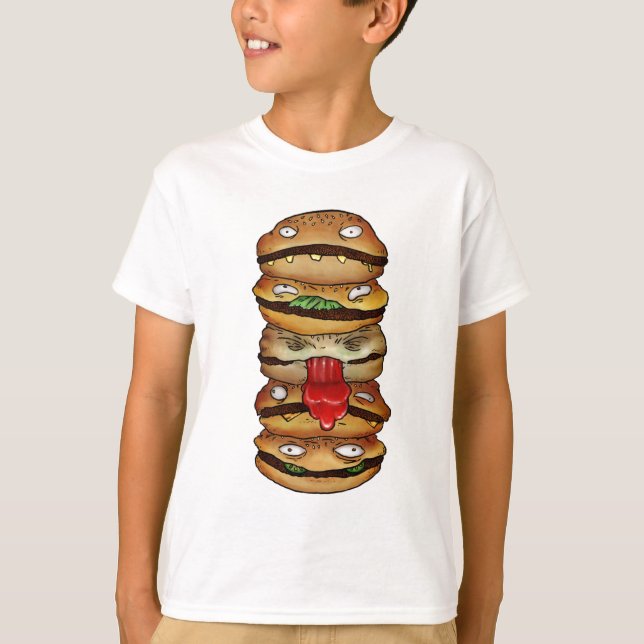 Camiseta Hamburguer da criança! (Frente)