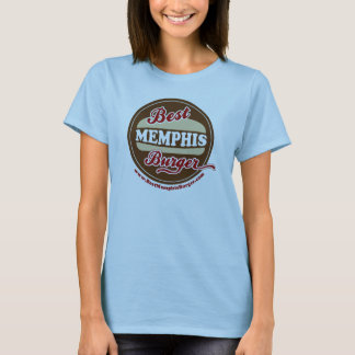 Camiseta Hamburguer de Memphis das senhoras pequeno