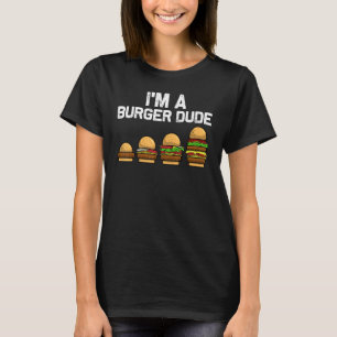 Camiseta Hambúrguer Para Pais De Comida Masculina Figurino