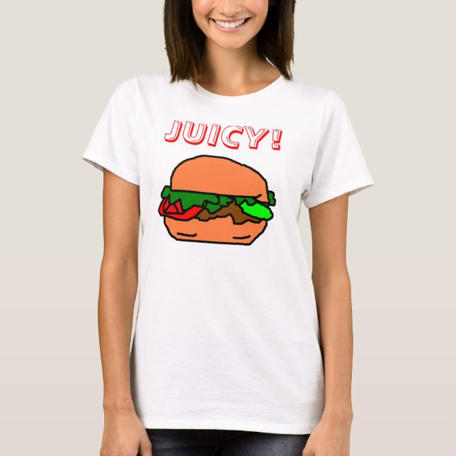 CAMISETA HAMBURGUER SUCULENTO! (Frente)