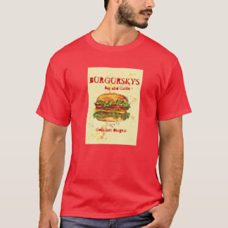 CAMISETA HAMBURGUERES DO GOURMET DE BURGURSKY