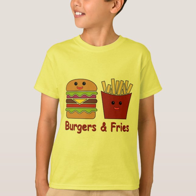 Camiseta Hamburgueres & fritadas (Frente)