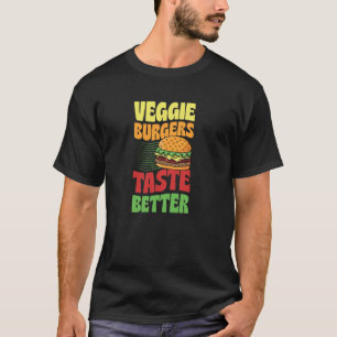 Camiseta Hambúrgueres Vegetarianos Têm Melhor Sabor