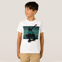 HAMbWG - Camisa-T para crianças - Barba de Skate d