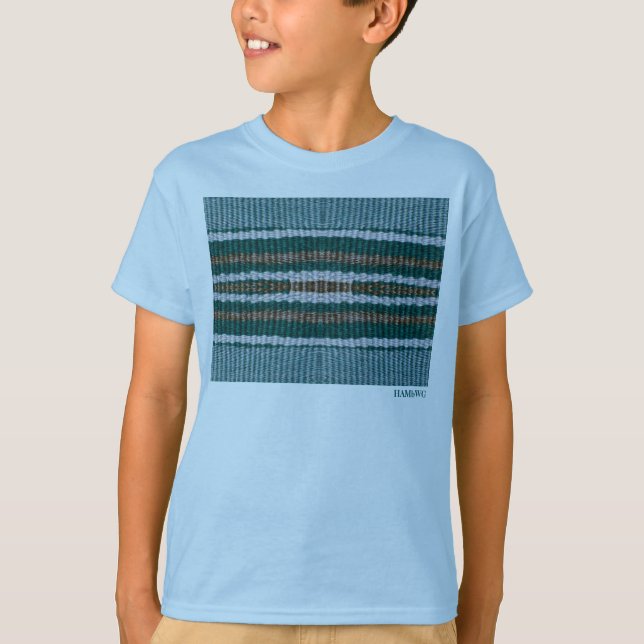 Camiseta HAMbWG - Camisa-T para crianças - Hipster de chá (Frente)