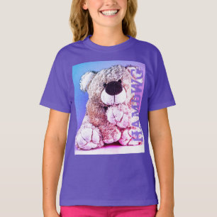 Camiseta HAMbWG - Sujeira para crianças - Urso de peluche