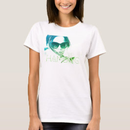 Camiseta HAMbWG - T-Shirts - HAMbWG B W Face w Logo 4