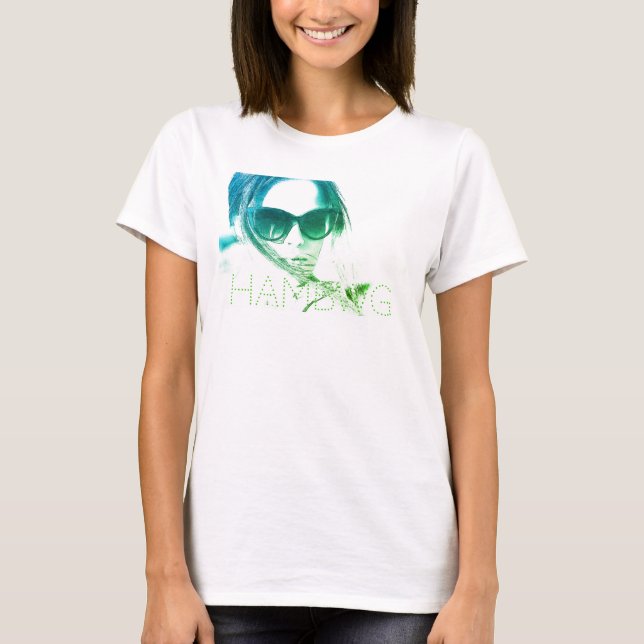 Camiseta HAMbWG - T-Shirts - HAMbWG B W Face w Logo 4 (Frente)