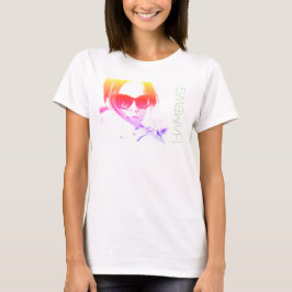 Camiseta HAMbWG - T-Shirts - HAMbWG B W Face w Logo 4