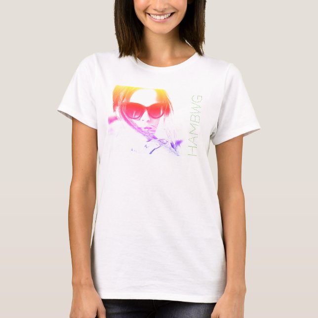 Camiseta HAMbWG - T-Shirts - HAMbWG B W Face w Logo 4 (Frente)
