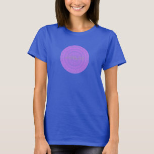 Camiseta HAMbyWG - Círculo Boho das Mulheres a Rosa