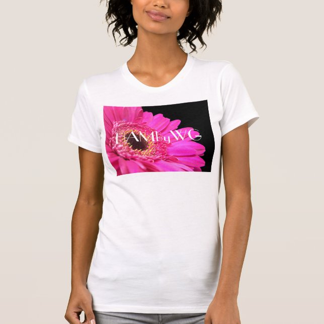 Camiseta HAMbyWG - Daisy Gerber Rosa (Frente)