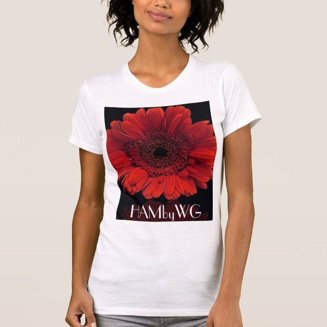 Camiseta HAMbyWG - Daisy Gerber Vermelho (Frente)