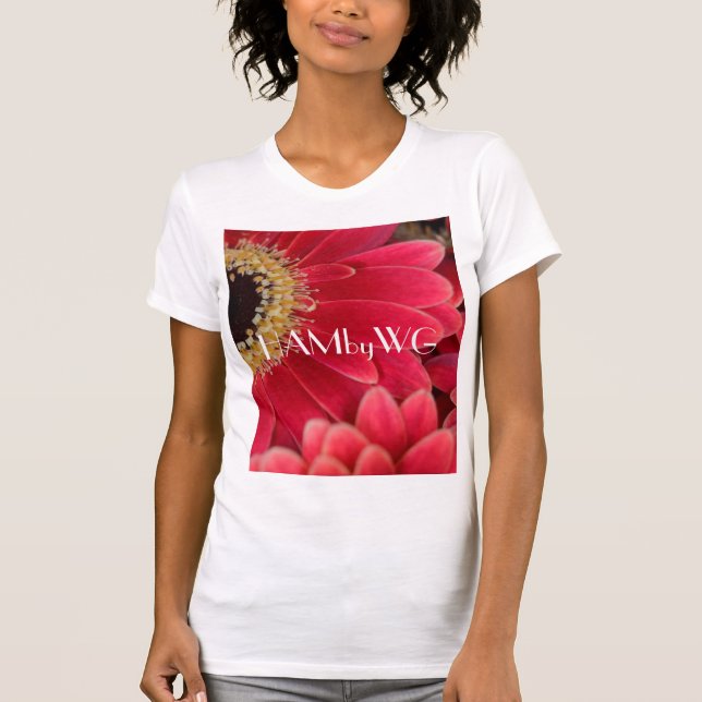 Camiseta HAMbyWG - Disies Gerber Rosa Rosa (Frente)