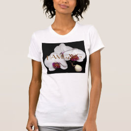 Camiseta HAMbyWG - Orquídeas Brancas