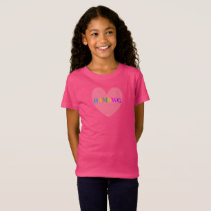 Camiseta HAMbyWG - T-Shirts - Logotipo Heart w - Rosa