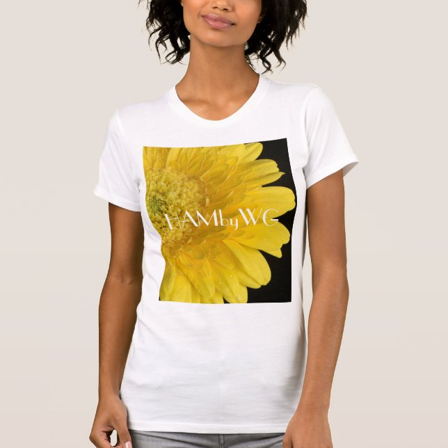 Camiseta HAMbyWG Yellow Gerber Daisies (Frente)