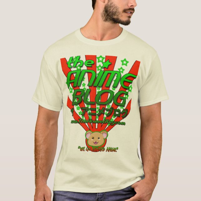 Camiseta Hamchan verde M-pequeno (Frente)
