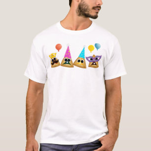 Camiseta Hamentashen Kawaii de Festa