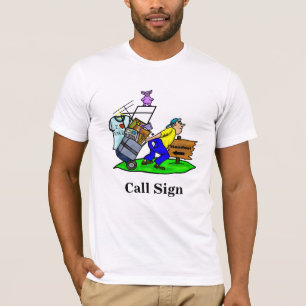 Camiseta Hamfest Shopper Ham Radio T-Shirt Personalize-O!