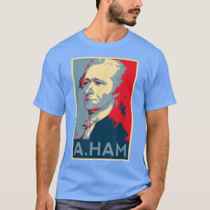 Camiseta Hamilton Art Retrait Style Men Wo