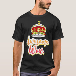 Camiseta Hamilton king george incrível que diz o autocolant