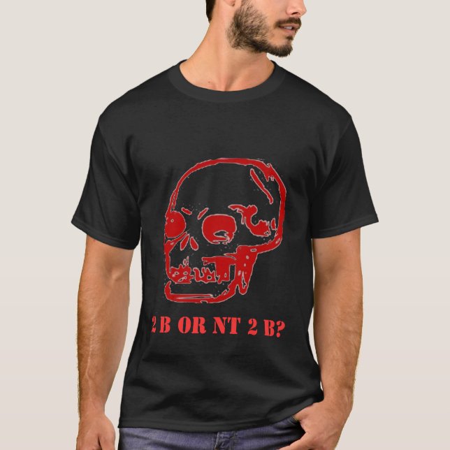 Camiseta Hamlet 2 seja ou NT 2 b? (Frente)