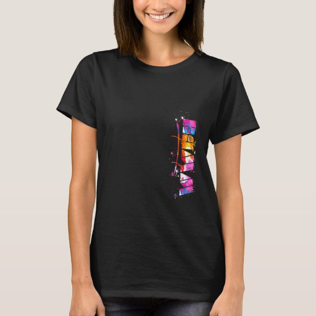 Camiseta Hamm Lettering Watercolor Hamm (Frente)