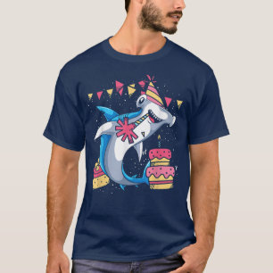 Camiseta Hamme do Amante de os animais do Oceano de Tubarão