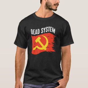 Camiseta Hammer Do Sistema morto E União Soviética UDSSR Fi