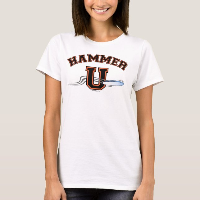 CAMISETA HAMMER U ORANGE BLACK (Frente)