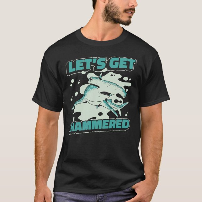 Camiseta Hammerhead Shark Hammer Fish (Frente)