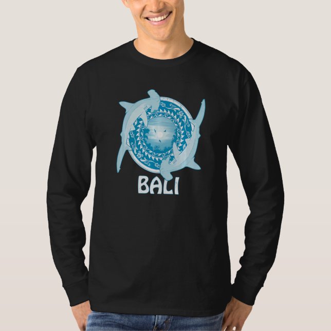 Camiseta Hammerhead Sharks Dive Bali Indonesia   (Frente)