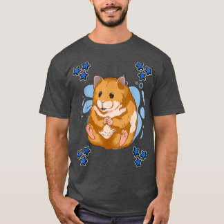 Camiseta Hammy Blue Design Hamster