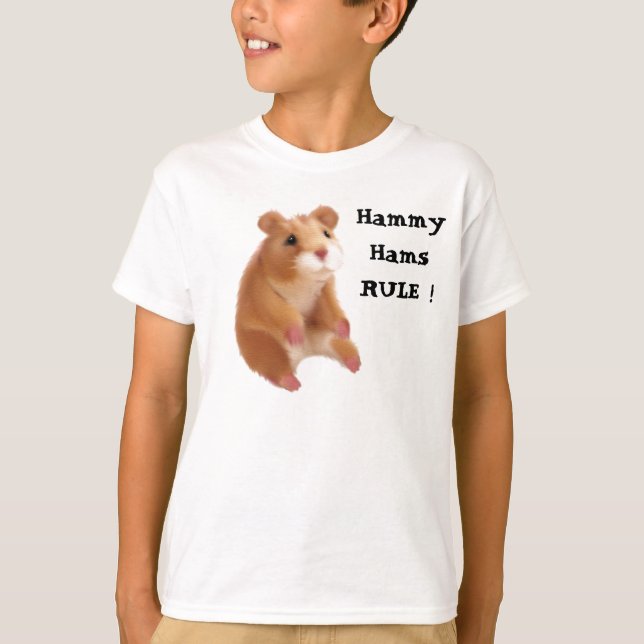 Camiseta Hammy Hams RULE! (Frente)