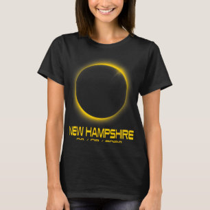 Camiseta Hampshire Nh Total Eclipse Solar 2024