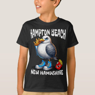 Camiseta Hampton Beach New Hampshire Seagull French Fries S