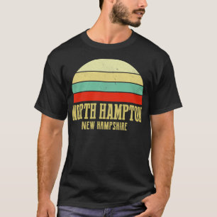 Camiseta HAMPTON NOVO HAMPSHIRE Vintage Retro Sunset