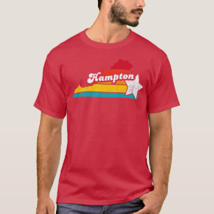Camiseta Hampton Virginia Vintage angustiou Souvenir 2