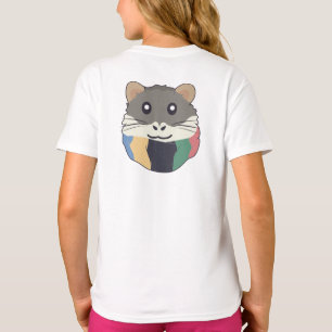 Camiseta Hamster alegre e alegre