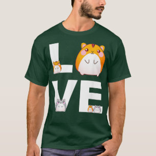 Camiseta Hamster Amor Bestial Hamsters Shirt Animal Toys
