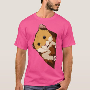 Camiseta Hamster Anão Olhando Do Lado Hammy 1