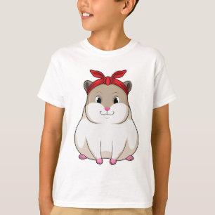 Camiseta Hamster com Bandana