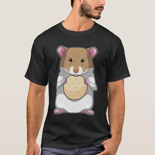 Camiseta Hamster com Biscuit (Frente)