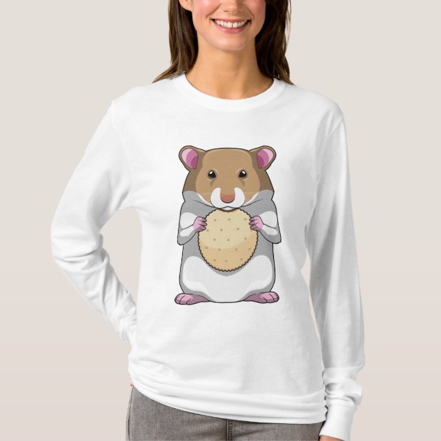 Camiseta Hamster com Biscuit (Frente)