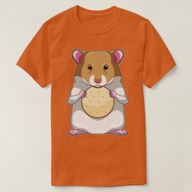 Camiseta Hamster com Biscuit (Frente do Design)