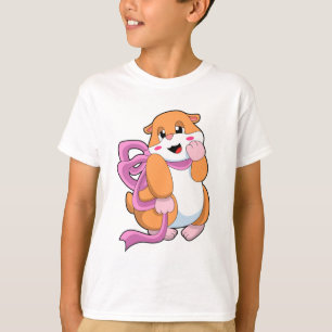 Camiseta Hamster com Faixa de Opções