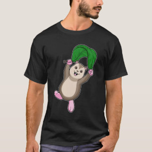Camiseta Hamster com Paraquedas